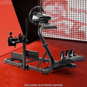 Supllueer Racing Simulator Cockpit Wheel Stand Semi Open Single Arm Fits Logitech G29 G920 G923 Fanatec Thrustmaster.Excluding electronic devices
