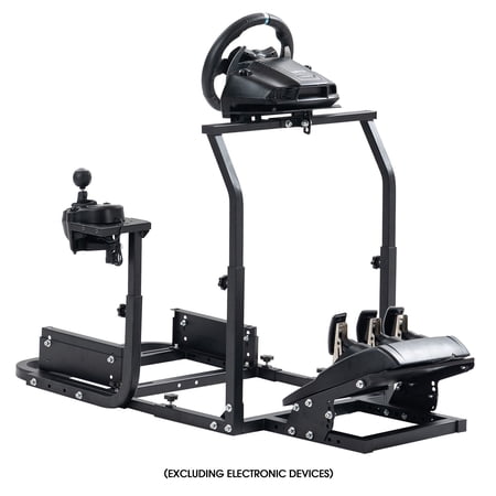 Supllueer Stable Racing Simulator Cockpit Wheel Stand for Logitech G920 Thrustmaster Fanatec.Excluding electronic devices