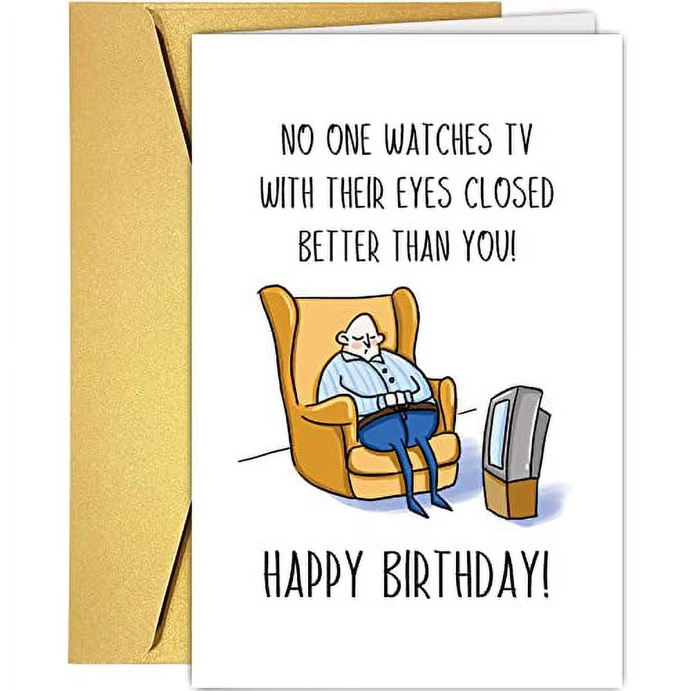 Supoeguk Funny Birthday Card .. for Men, Hilarious Birthday .. Card for