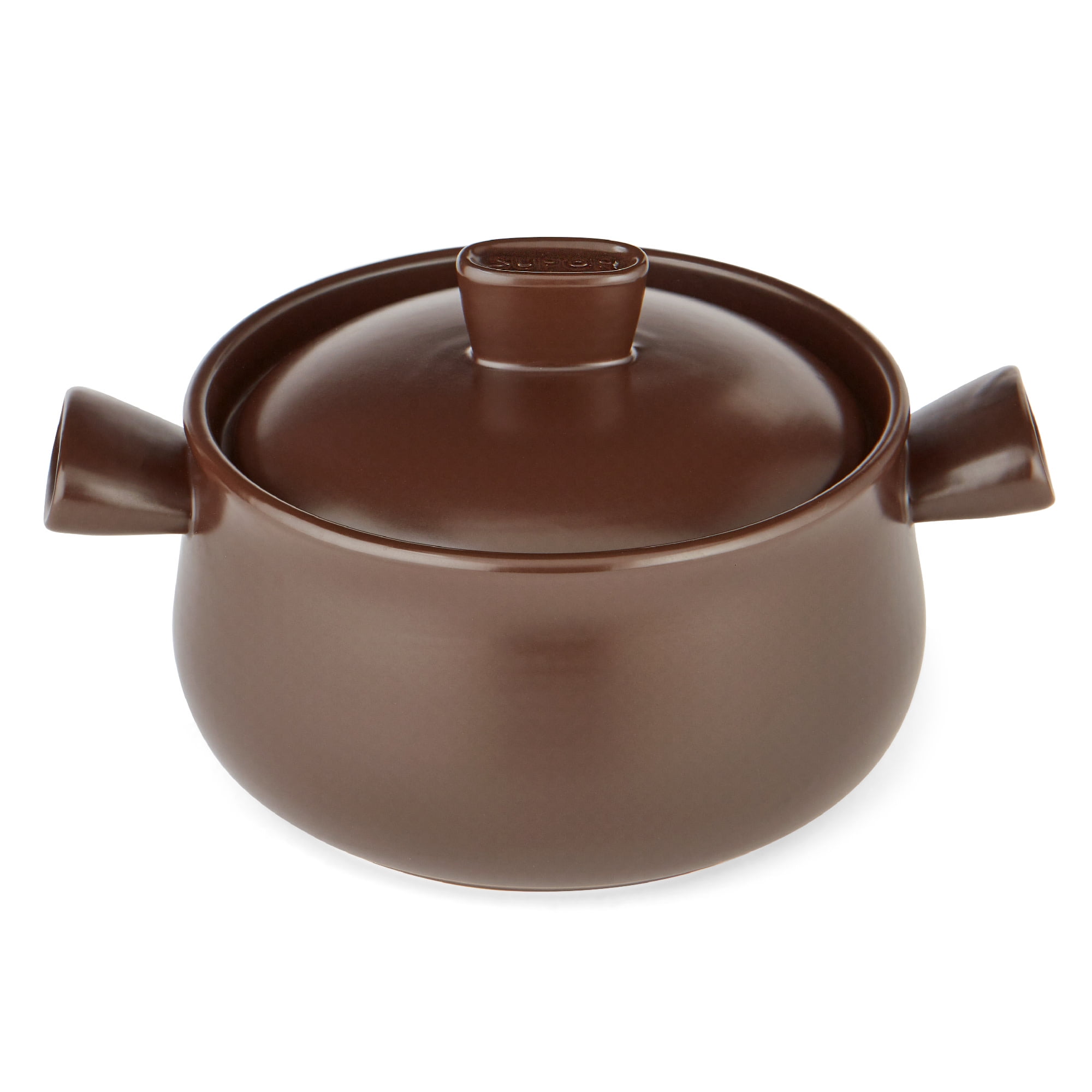 2.5L Pottery Cooking Pot, Size: 2.6qt