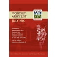 thumbnail image 1 of Supplement to the Monthly Army List July 1916 (Hardcover), 1 of 1