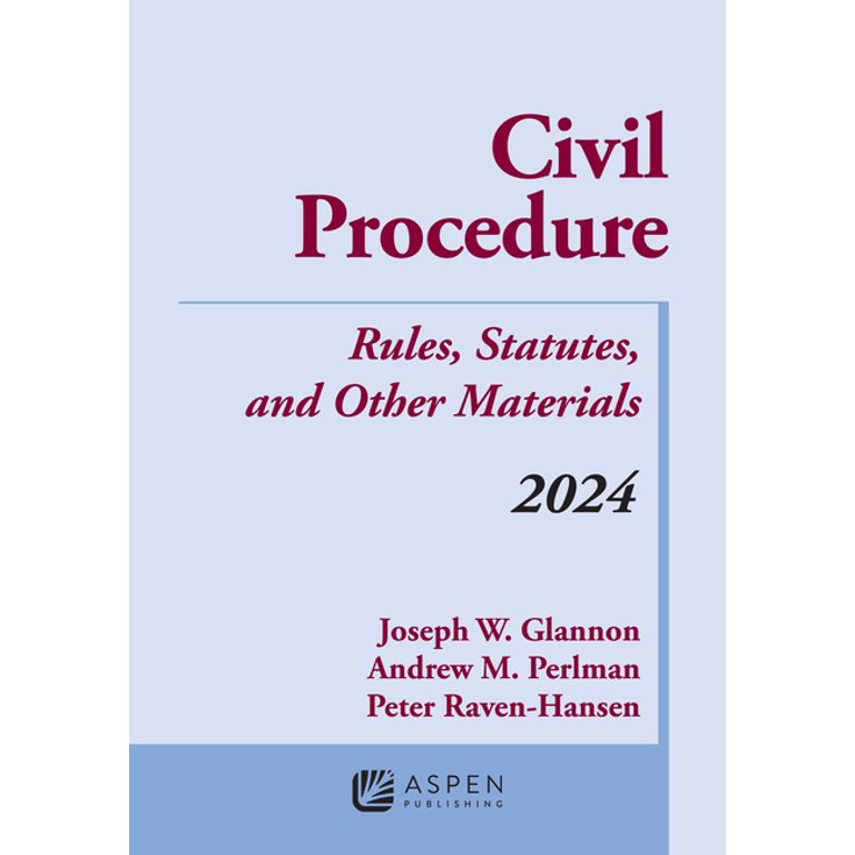 Supplements Civil Procedure: Rules, Statutes, and Other Materials 