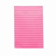 Supplies Under $5 Midor Sticky Notes,Self Stick Pads Note Pads,1 Pads Lined Sticky Notes 4X6 Sticky Notes with Lines Self Stick Note Pads 8 Bright Multi Colors 50 Sheet/Pad,Post-It Note X1