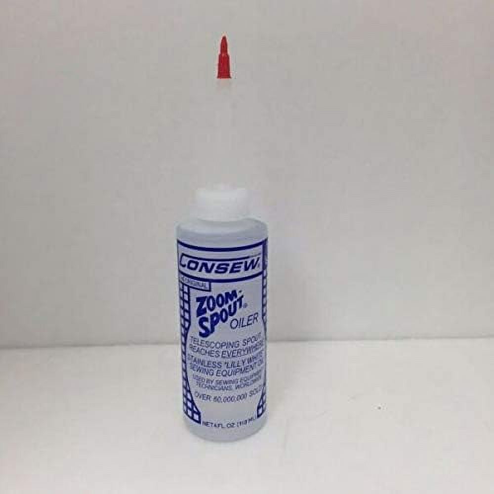 Supplies For 4 OZ CONSEW Zoom SPOUT Industrial Sewing Machine White Oil