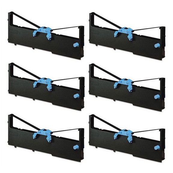 SuppliesMAX Compatible Replacement for IBM 4683 Model 3/4/4693 Model 4R/4694 Model 4R Purple P.O.S. Printer Ribbons (6/PK) (1040900P)