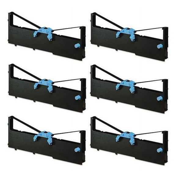 PrinterDash Compatible with IBM 4683 Model 3/4/4693 Model 4R/4694 Model 4R Purple P.O.S. Printer Ribbons (6/PK) (1040900P)