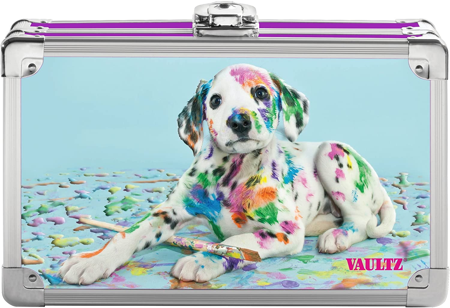 Supply Box, Painted Puppy