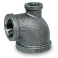 thumbnail image 1 of Supply Giant BMRT1206 Black Malleable Three Size Reducing Tee with Female Threaded Fitting, 1-1/2" x 1/2" x 1", 1 of 1