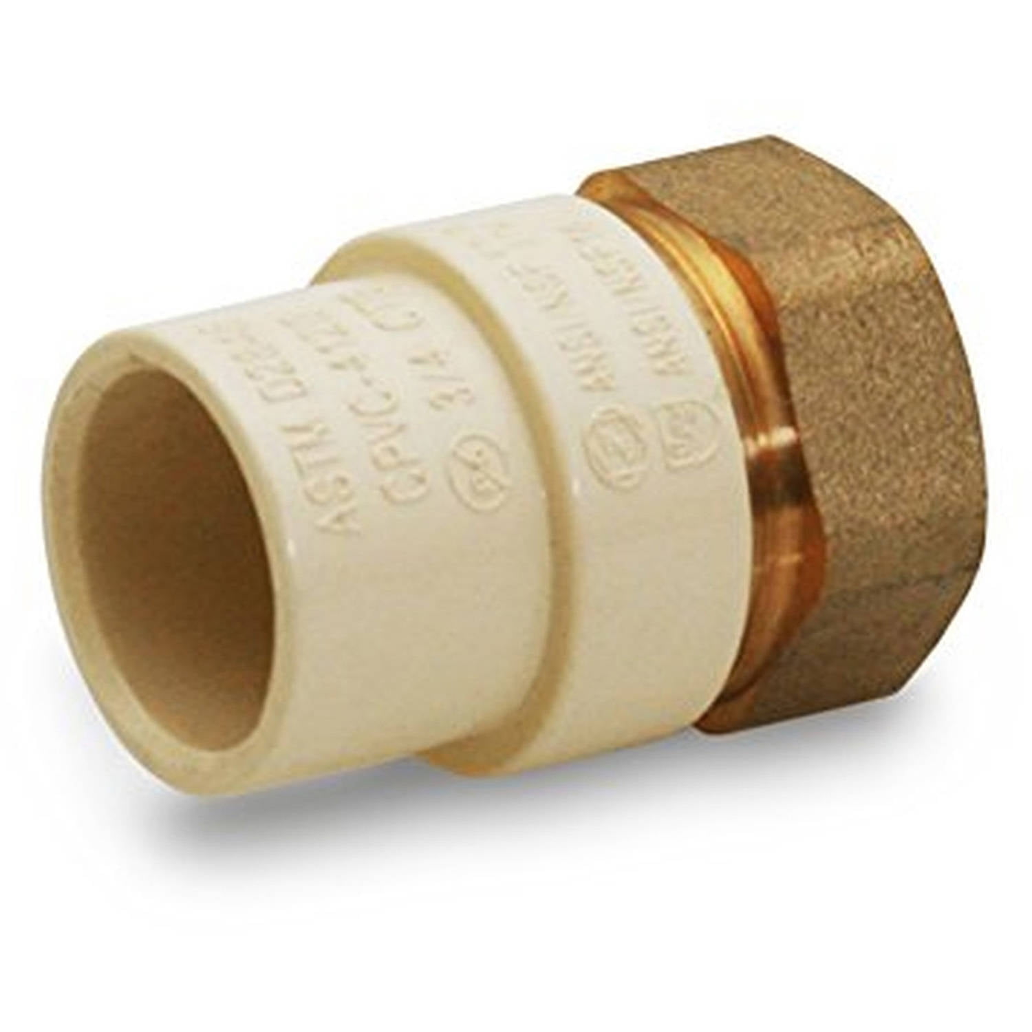 Supply Giant BRCPF112-NL 1-1/2" Lead Free Adapter Fitting with a Brass ...