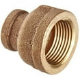 thumbnail image 1 of Supply Giant BRRC0120-NL 1/2" x 1/8" Brass Reducing Coupling, Lead Free, 1 of 1