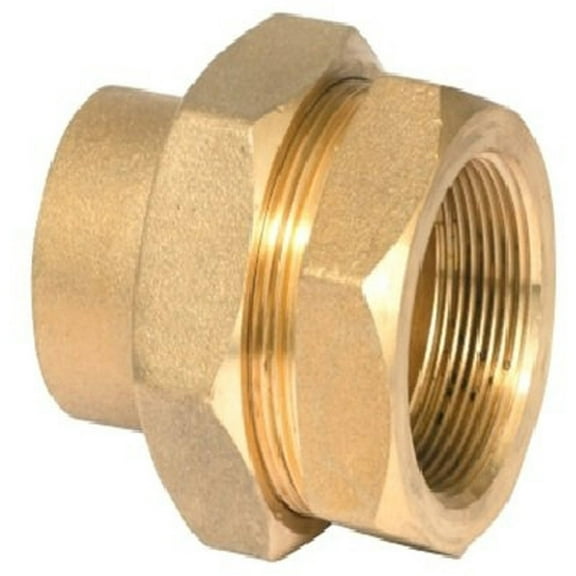 Supply Giant BRUN0114-NL 1-1/4" Brass Union, Lead Free