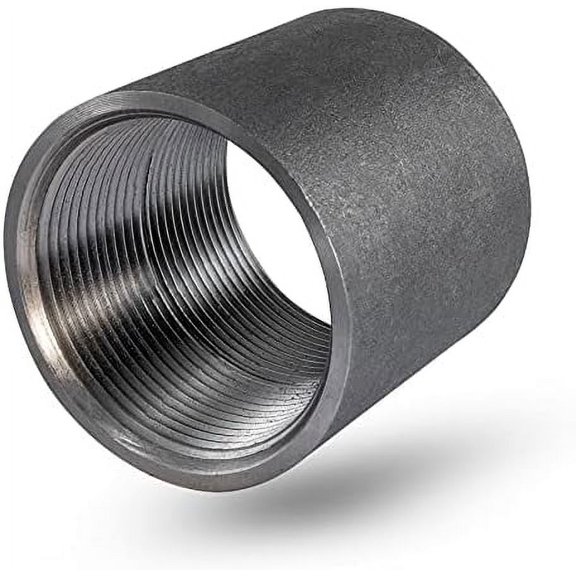 Supply Giant NDUU0400 4" Straight Merchant Steel Coupling with Black Coating$$Plumbing & HVAC