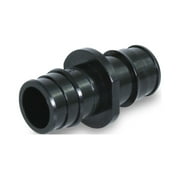 Supply Giant PEX-A Coupling Pipe Fitting; Plastic Poly Alloy; 3/4'’ Expansion Barb; Black