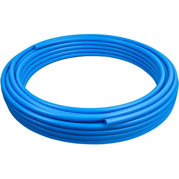 Supply Giant PEX-B Pipe 1 In x 300 Ft Blue Tubing for Cold Water Plumbing, Potable Water Line for Home Improvement, Indoor/Outdoor Use