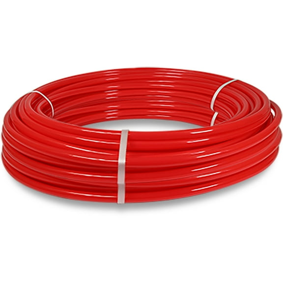 Supply Giant PFW-R12300 Pex Tubing, Potable Water Red, 1/2" x 300' (91.5m)