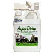 Supply Solutions Aqua Drive - Non Ionic Surfactant | Improve Soil Wetting and Penetration - Making Water Wetter - Breaks Compacted Soil, Effortless Soil Wetter for Lush Landscapes - Unleash Your Lawn
