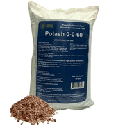 Supply Solutions Muriate of Potash 0-0-60 Fertilizer, High Potassium Fertilizer, Potassium for Plants, Ideal Plant Food & Potash for Plants - For Lush Crops, Blooms, Acidic Plants 50lbs