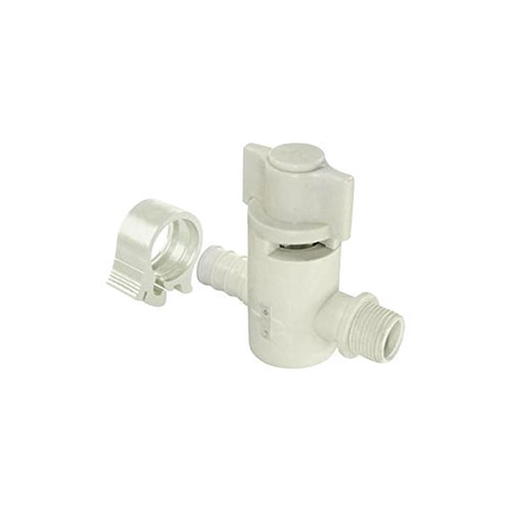 Flair-It Supply Stop Valve - 1/2 x 3/8 Inch, 2 Pack