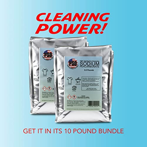 SupplyMasters Sodium Percarbonate Powder 10 lbs Pack Oxygen Source & Bleach Alternative