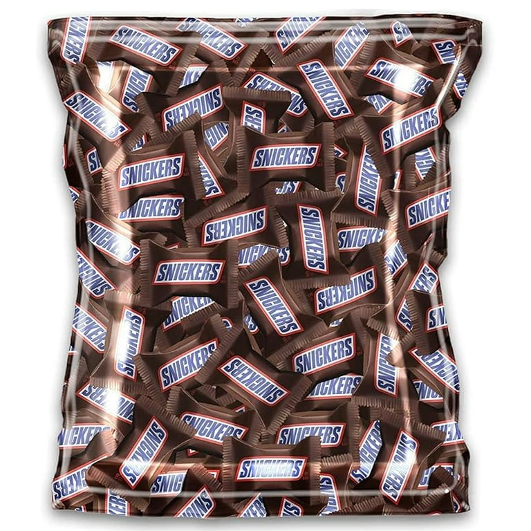 Snickers Mini Size Milk Chocolate Candy Bars - 9.7 oz Bag - DroneUp Delivery