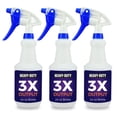 thumbnail image 1 of SupplyTuff 3X High Output Heavy Duty Spray Bottles for Cleaning Solutions, 3 Pack, 24 oz Professional Industrial Spray Bottles for Commercial, Household Cleaning and Car Detailing., 1 of 6