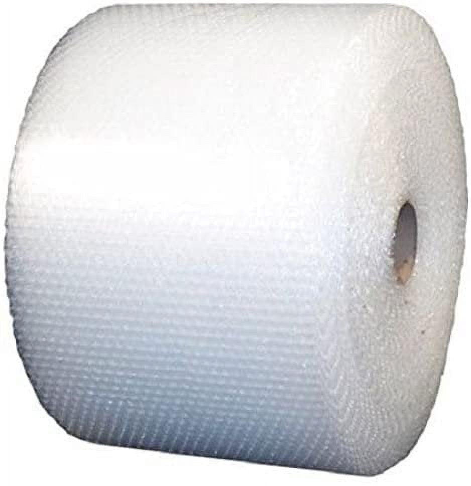 Supplyhut Lightweight 3/16" Small Bubble Cushioning Wrap Roll, Clear