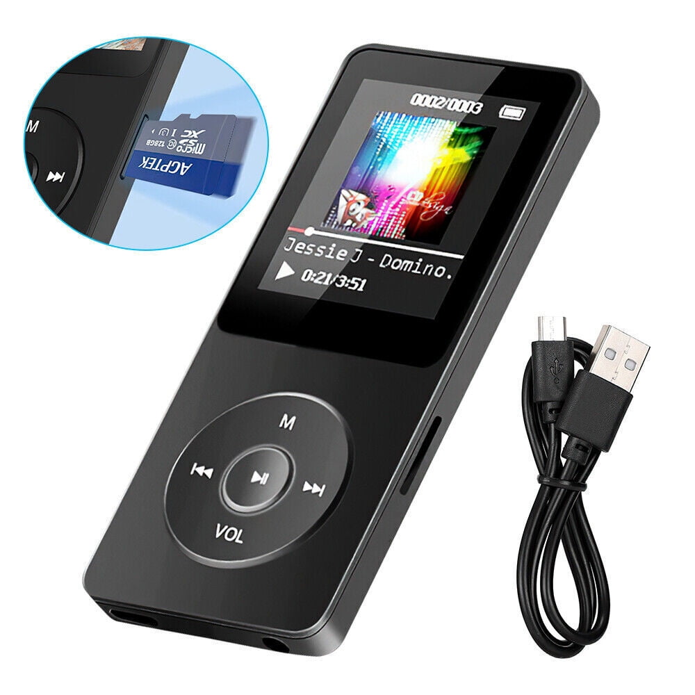Support 128GB Bluetooth MP4/MP3 Lossless Music Player FM Radio Recorder Sport