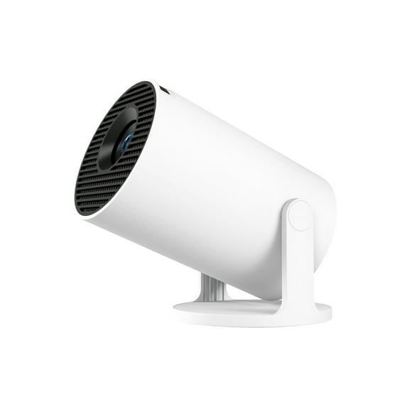 Support 4K 1080P Portable Projector with Dual Band WIFI6 5G Wireless 5.2 Bluetooth Android 11, 200 ANSI Lumens, 180° Rotatable, Auto Keystone Correction,35"-130" Screen Video Projector