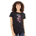 thumbnail image 1 of Support Admire Honor Fight Love Womens Fitted Plus Size Graphic Tee Brisco Brands 2X, 1 of 5