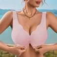 thumbnail image 1 of Support Bra for Women JIANLAI Seamless Wireless Push Up Bra No Underwire Full Coverage Comfort Bras Pink, 1 of 6