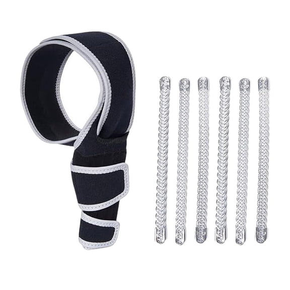 Support Brace Knee Joint Wrap For And Injury Recovery Leg Sleeve With Adjustable Straps