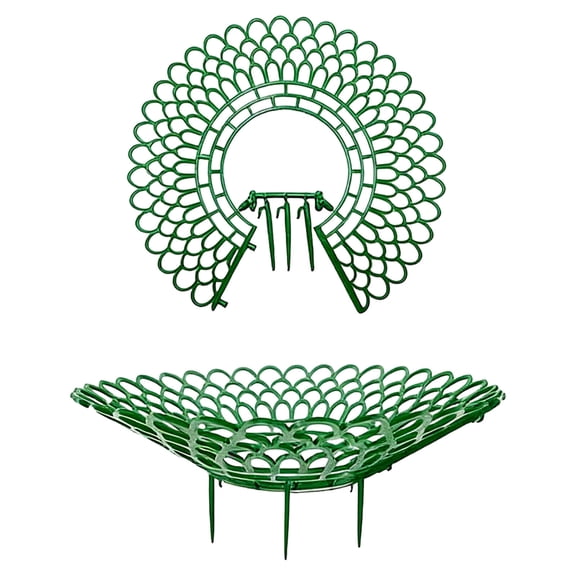 Support Bracket for Grid Structure Fixing and Detachable Device Shelves for Cultivation Rattan Frame Organizers