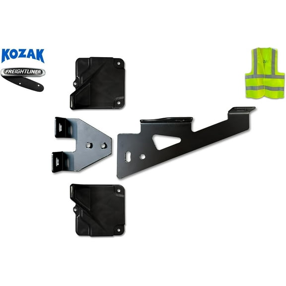 Support Brackets Set 3L, 4L, 5L fits Cab Extender Lower Fairing Left Driver Side for Freightliner Cascadia, Narrow Fairing Version