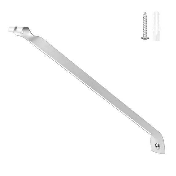 Support Brackets for Wire Shelving - Heavy Duty Closet Shelf Brackets with Pins for Secure Installation - Versatile Storage Solution for Home and