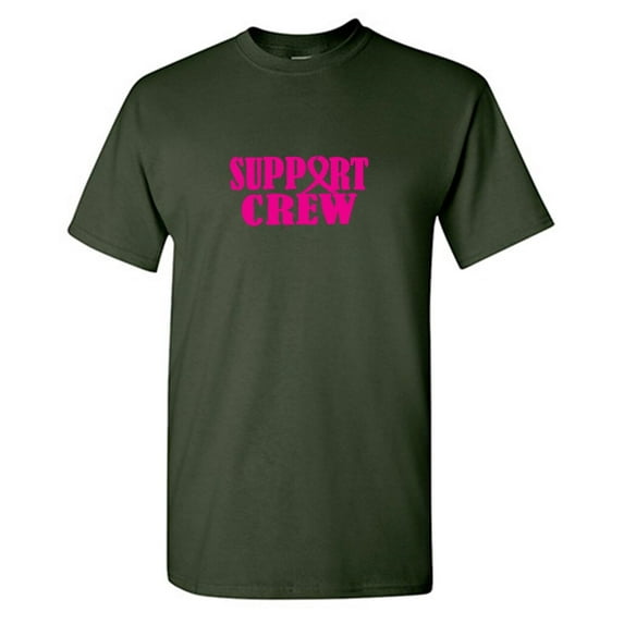Support Crew Sarcastic Humor Graphic Tees Gift For Mens Novelty Funny T Shirt