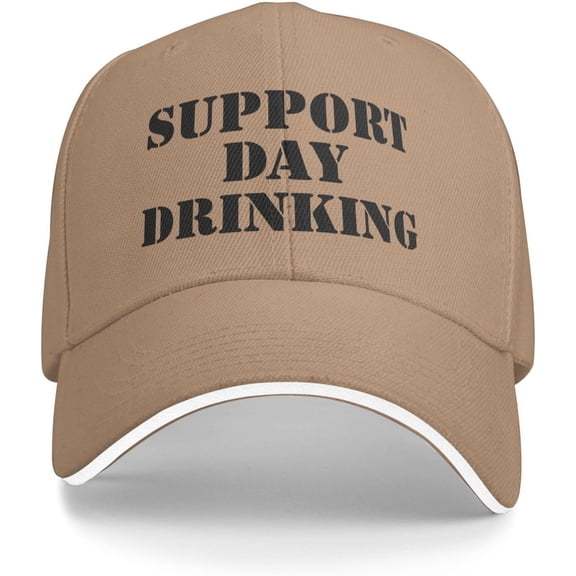 Support Day Drinking Baseball Cap Unisex Trucker Hat