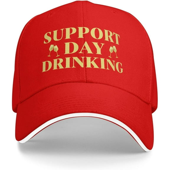 Support Day Drinking Baseball Cap Unisex Trucker Hat