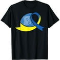 thumbnail image 1 of Support Educate Advocate Support Awareness T-Shirt, 1 of 3