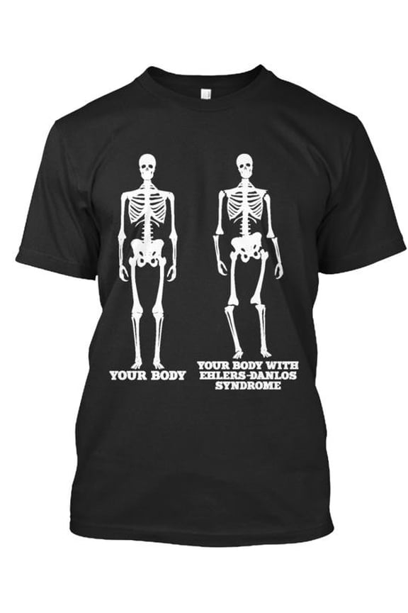 Support Ehlers Danlos Syndrome Awareness T-Shirt Made in the USA Size S to 5XL