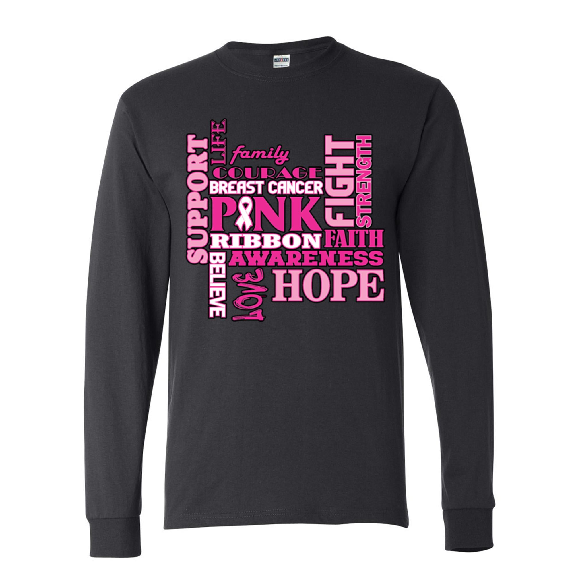 Breast Cancer Believe Shirt Awareness Support Men Women