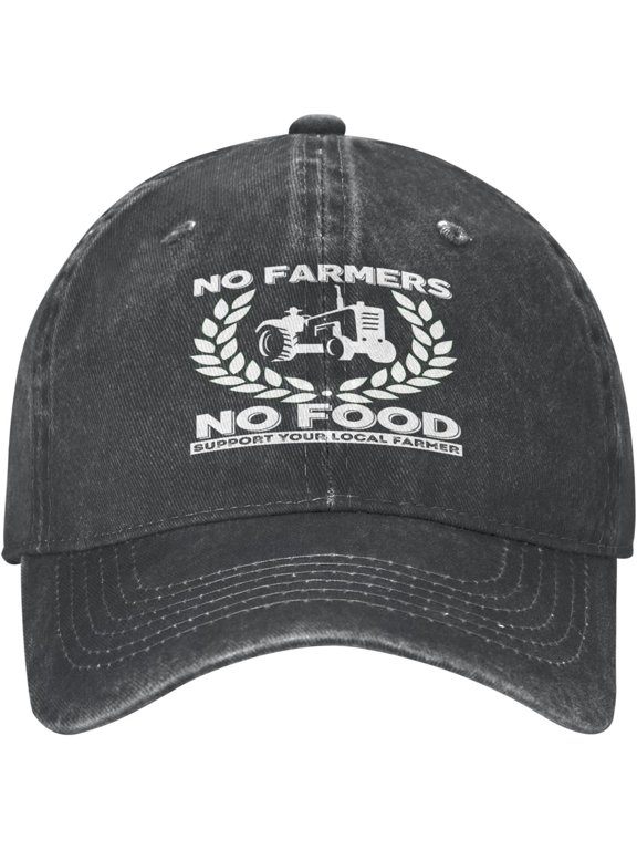 Support Farmers Cap No Farmers No Food Hat No Farms No Life Future Support Your Local Farmer Tractor Farming Hat Tru