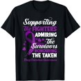 thumbnail image 1 of Support Fighters Honouring Taken Drug Overdose Awareness T-Shirt, 1 of 3