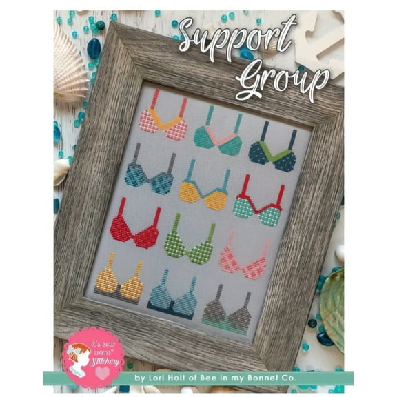 Support Group Cross Stitch Pattern by Lori Holt