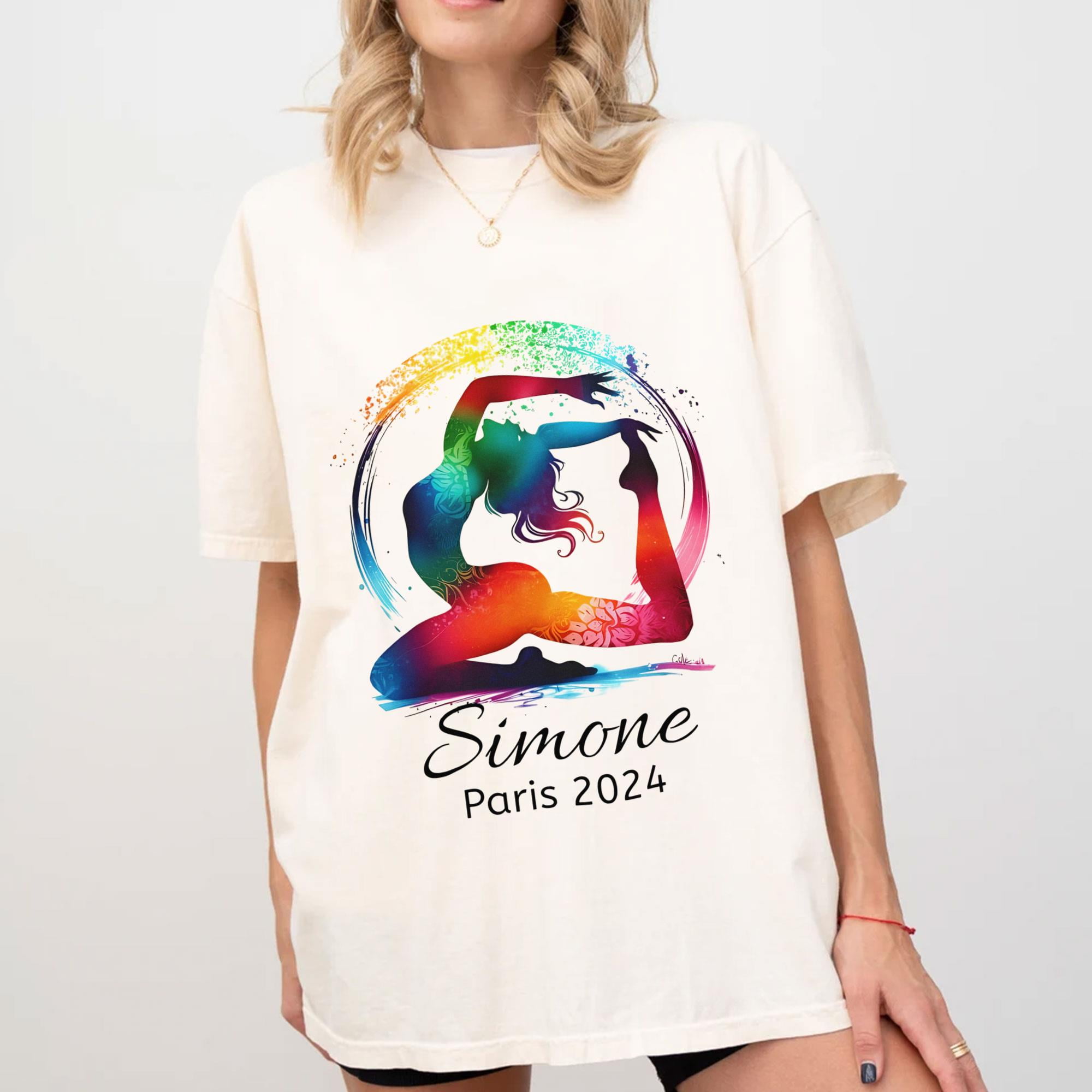 Support Gymnastic Team USA Simone Paris Gymnastics 2024 TShirt, Paris
