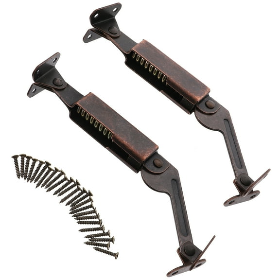 2pcs Universal Box Lid Hinges with Spring Support for Home Hardware