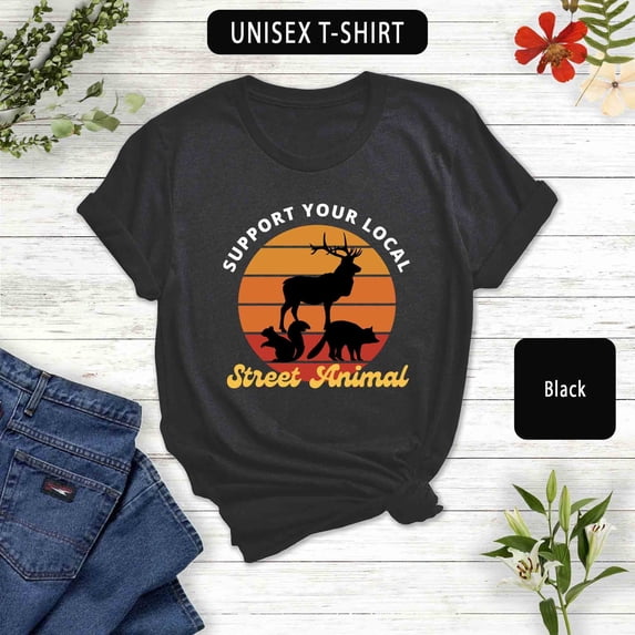 Support Local Animal T-Shirt: Animal Welfare Tee - Walmart.com