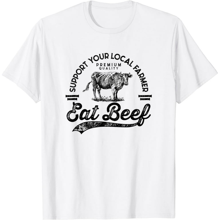 Support Your Local Farmer Shirt Distressed Cow Support Your Local Farmer Shirt Distressed Cow