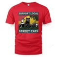 Support Local Street Cat Funny Raccoon Opossum Skunk - Walmart.com