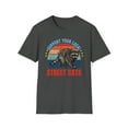 thumbnail image 1 of Support Local Street Cats, Gildan Unisex Shirt, Raccoon Graphic Tee, S-3XL, 1 of 3