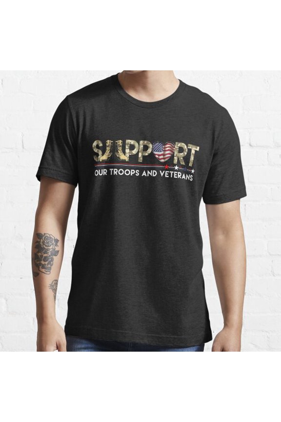 Support Our Troops 'S Day Support Our Troops Gear Essential T-shirt